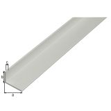 KOTNI PROFIL ALBERTS ALU 40X10X2X1000 MM SREBRNO ELOKSIRAN