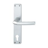 ALU KLJUKA ZA VRATA HOPPE BIRMINGHAM S ŠČITOM CIL. F-1