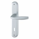 ALU KLJUKA ZA VRATA HOPPE NEW YORK S ŠČITOM KLJUČ F-1 8/9