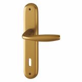 ALU KLJUKA ZA VRATA HOPPE NEW YORK S ŠČITOM KLJUČ F-4 8/9