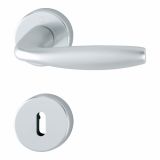 ALU KLJUKA ZA VRATA HOPPE NEW YORK Z ROZETO KLJUČ F-1 8/9