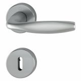 ALU KLJUKA ZA VRATA HOPPE NEW YORK Z ROZETO KLJUČ F9 8/9