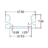 SESTAVNI DEL MENTES ALU PROFIL 2M NADGRADNI MAT KLIP ZAPENJANJE