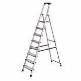 PROSTOSTOJEČA LESTEV KRAUSE MONTO SEPURO 1X8 STOPNIC 2.3M DELOVNA VIŠINA 3.7M