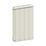 ALUMINIJASTI RADIATOR AKLIMAT M1024 3 ČL. IZBRANA BARVA