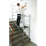 ALUMINJASTI ODER KRAUSE CORDA DELOVNA VIŠINA 3.00 M 1.95M