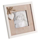 OKVIR ZA SLIKO BIZZOTTO AMOUR. 1 SRCE LES 18X18 CM