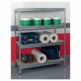 ARHIVSKI REGAL AR SHELVING 176X160X60 CM, 4 POLICE 280 KG/POLICO, GALVA