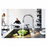 ARMATURA ZA KORITO GROHE ZEDRA STOJEČA 2 CEVI IZVLEČNA