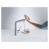 PIPA KUHINJSKA METRIS METRIS STOJEČA, 2 CEVI IZGLED NERJAVNEGA JEKLA