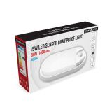 ASALITE STROPNA LED 15W, 4000K, 1400LM, IP54, SENZOR