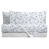 POSTELJNINA AMO LA CASA ATLAS, SVETLO MODRA 140X200, 60X80 CM