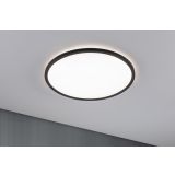 LED PANEL ATRIA SHINE 22W OKROGLA ČRNA, 3STEP DIM