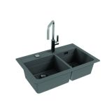 GRANITAL POMIVALNO KORITO ALVEUS ATROX 50, CONCRETE G81 790X500 MM