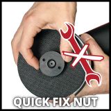 AKUMULAT. KOTNI BRUSILNIK EINHELL AXXIO 18/115 Q SOLO POWER X-CHANGE