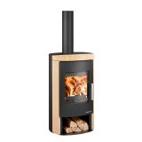 KAMINSKA PEČ HAAS+SOHN BALI EASY ČRN / WOODSTONE