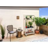 BALKONSKI RASTLINJAK VITAVIA POLIS 350 ESG, ALU KOLESA