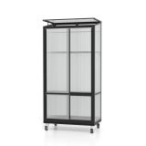 BALKONSKI RASTLINJAK VITAVIA POLIS HKP4MM ROLL FOUNDATION, BLACK