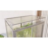 BALKONSKI RASTLINJAK VITAVIA POLIS HKP4MM STEEL FOUNDATION, ALU