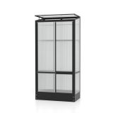 BALKONSKI RASTLINJAK VITAVIA POLIS HKP4MM STEEL FOUNDATION, BLACK