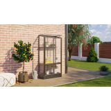 BALKONSKI RASTLINJAK VITAVIA POLIS HKP4MM STEEL FOUNDATION, BLACK