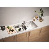 NERJAVNO POMIVALNO KORITO ALVEUS BASIC 150, NAT 780X435 MM IZTOK 88.9 MM