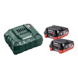 BATERIJE IN POLNILNIKI METABO BASIC SET 12V 2 X 4.0 AH