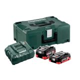 OSNOVNI SET METABO LIHD 1 X 4,0 AH + 1 X 5,5 AH + METALOC