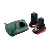 OSNOVNI SET METABO 10,8 V / 1 X 2.0 AH + 1 X 5.2 AH