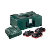 OSNOVNI SET METABO 3 X LIHD 3,5AH + METALOC