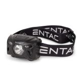 BATERIJSKA SVETILKA ENTAC 5W, S SENZORJEM, ČRNA