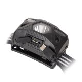 BATERIJSKA SVETILKA ENTAC 5W, S SENZORJEM, ČRNA