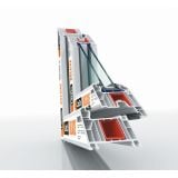 PVC OKNO CANDO BELO 58X58 CM L 6 KOMORNO S KLJUKO