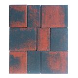 BETONSKI TLAKOVEC JARC BELVEDER OPEČNO RDEČ - ČRN