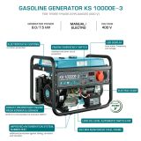 BENCINSKI AGREGAT REM POWER KS 10000E-3 230V/400V KOLESA ROČAJ E-START