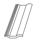 BETONSKA KRITINA BRAMAC KL GLZ 1/2 GRANIT