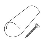 BETONSKA KRITINA BRAMAC ZAČETNI GREBENSKI STREŠNIK INOVATIV RJAV + VZ