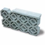 BETONSKI IZDELEK JARC KOCKA ZA OGRAJO 20/40/10 CM SIVA