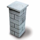 BETONSKI IZDELEK JARC KOCKA ZA STEBER 25X25X11 CM SIVA