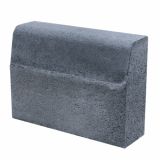 BETONSKI ROBNIK GOREC 10X33X25 CM DVOSLOJNI-SIV
