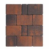 BETONSKI TLAKOVEC JARC NOSTALIT MULTIKOLOR PASTELNO RJAV