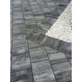 BETONSKI TLAKOVEC OBLAK GROUP MANTOVA MIX 16 TONALIT BEL, ČRN