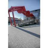 BETONSKI TLAKOVEC SEMMELROCK DOMINO 30/15/5, 25/15/5 SIVA KOMBINIRANA OBLIKA