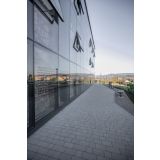 BETONSKI TLAKOVEC SEMMELROCK DOMINO 30/15/5, 25/15/5 SIVA KOMBINIRANA OBLIKA