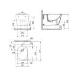 BIDE, VISEČI DEANTE ANEMON CDZ 6BPW