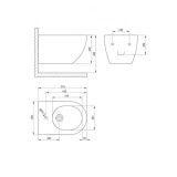 BIDE, VISEČI DEANTE PEONIA CDE NBPW