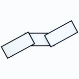 NADGRADNA STROP. SVETILKA BILITY 1X36W, ČRN ROB EASY DIM, PRAVOKOTNA 2