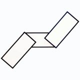 NADGRADNA STROP. SVETILKA BILITY 1X36W, ČRN ROB EASY DIM, PRAVOKOTNA 2