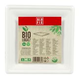 PIKNIK PROGRAM ALUFIX BIORAZGRADLJIV KROŽNIK 20X20 CM,12/1 BIOLOGIC