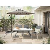 KOVINSKI STOL ALMA TEKST. T. SIV